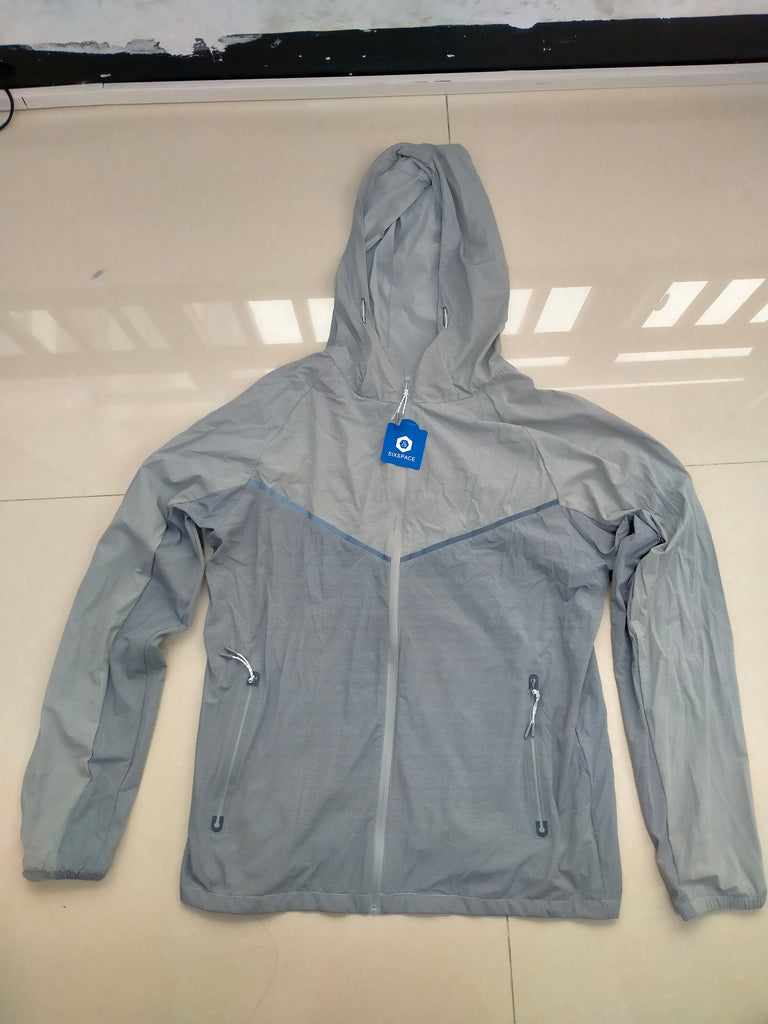 SIXSPACE Clothing Light Jacket Sun Protection Hooded Jacket