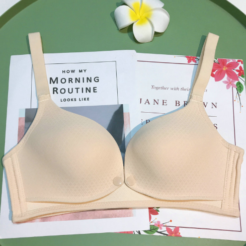 IMENSEAS Women's Nursing Bra Support Lightly Padded Breastfeeding Bralette