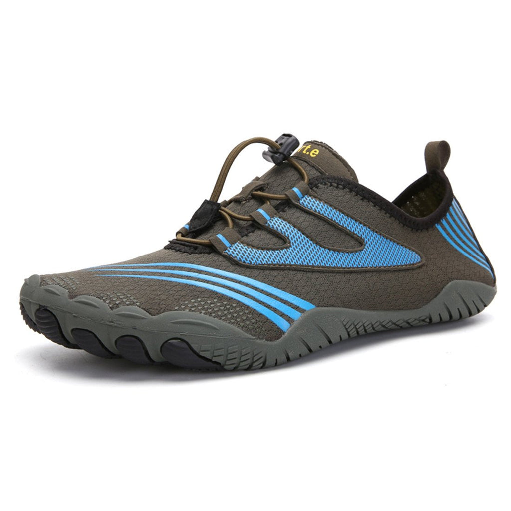 Men's upstream shoes with a 5-finger wave pattern