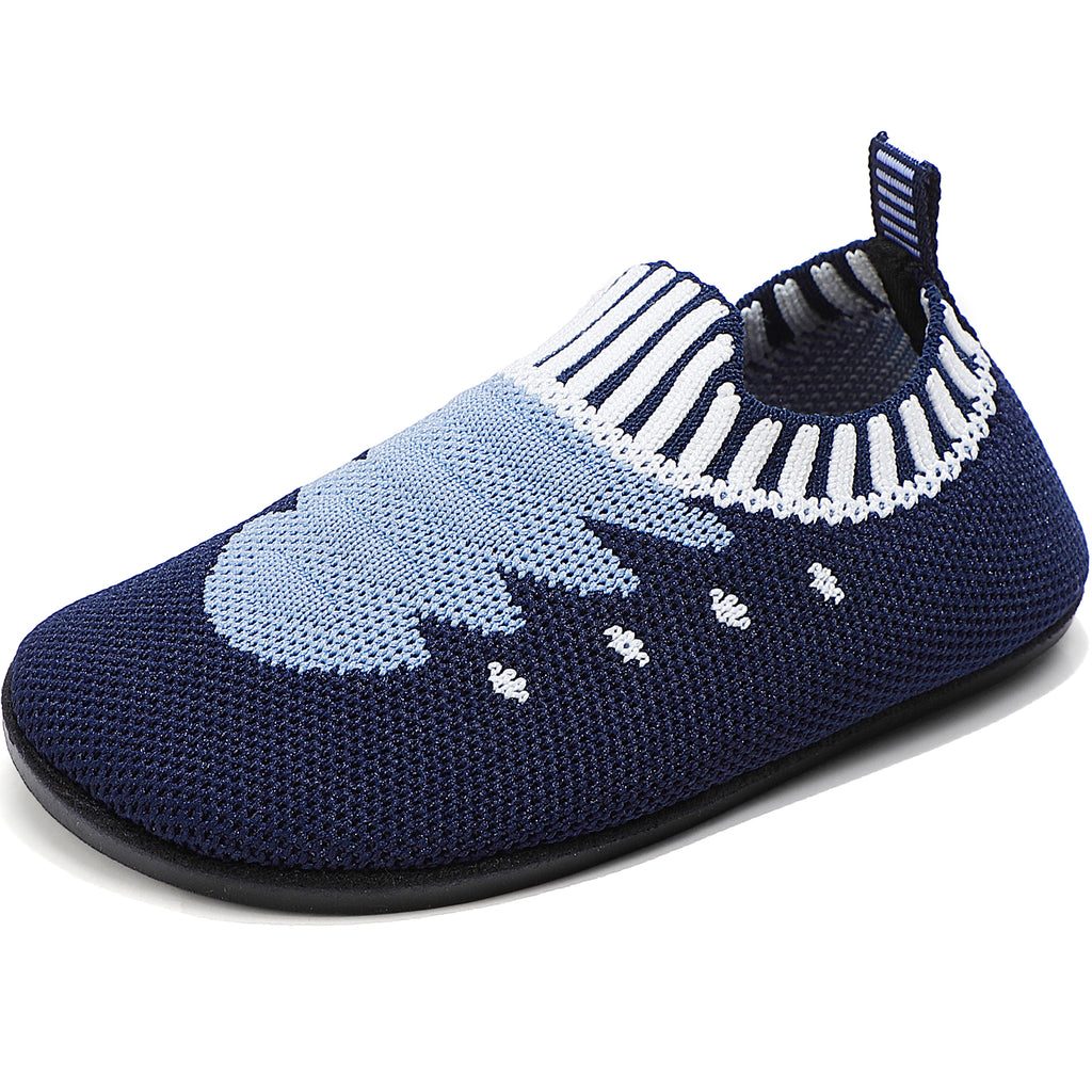 Children flying toddler shoes