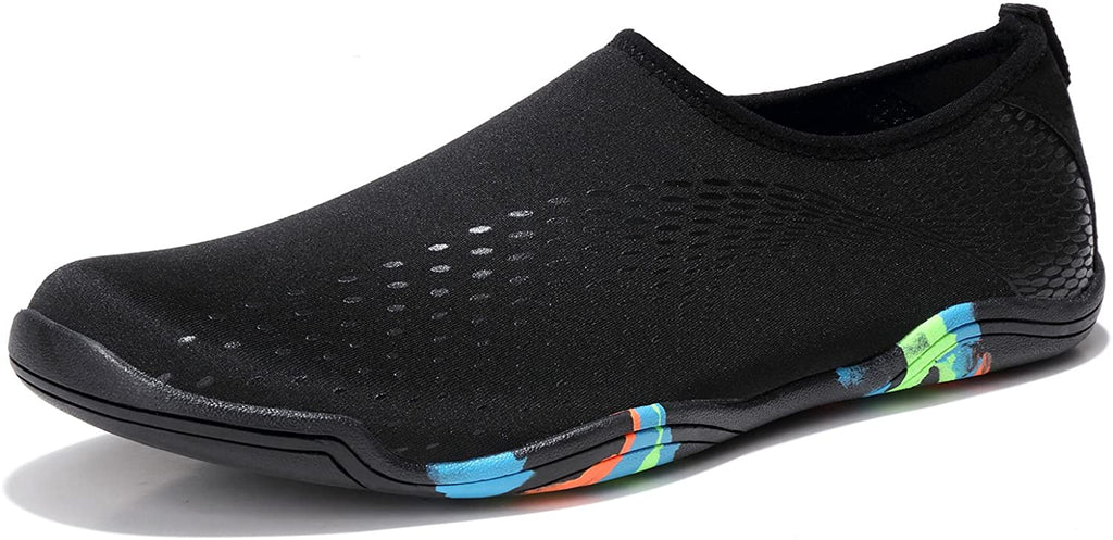 Men's swimming shoes with a starry sky
